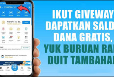 Ikut Giveway Dapatkan Saldo DANA Gratis Hari Ini 7 Desember 2024, Yuk Buruan Raih Duit Tambahan