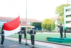 Khidmat! Kodam II Sriwijaya Gelar Upacara Hari Lahir Pancasila, Ini Ajakan Kapoksahli Pangdam ke Prajurit
