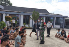 Cegah Peredaran Narkoba, Rutan Baturaja Razia Blok Hunian dan Tes Urine Warga Binaan Bersama TNI-Polri