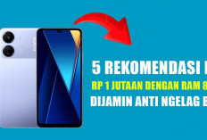 Ciptakan Momen Gaming Terbaik, 5 Rekomendasi HP Rp1 Jutaan dengan RAM 8 GB, Dijamin Anti Ngelag Bro!