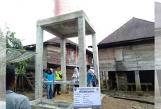 Balai Desa Lubuk Lungkang Lahat 100 Persen Rampung, 2 Unit Sumur Bor Telah Difungsikan, Ini Penampakannya