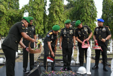 Peringati Hari Jadi ke-45, Korem Gapo Gelar Ziarah Rombongan di Lokasi Ini