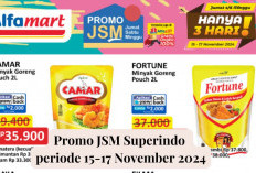 PROMO JSM Alfamart Hari Ini 16 November 2024, Dapatkan Sania Minyak Goreng Pouch 2L Rp36.400