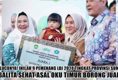 Duh Lucunya! Inilah 9 Pemenang LBI Tingkat Provinsi Sumsel 2024, 2 Balita Sehat Asal OKU Timur Borong Juara