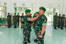 Dandim 0405 Lahat Pimpin Sertijab Dua Danramil, Ini Nama-namanya