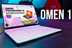 HP OMEN Transcend 14-fb0053TX: Laptop Ramping Pilihan Para Gamers, Aman Main Game Berat Seharian