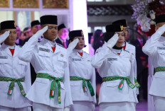 Wali Kota Ratu Dewa Resmi Kukuhkan Paskibraka Kota Palembang 2026, Pesan Penting Fokus Tanggung Jawab