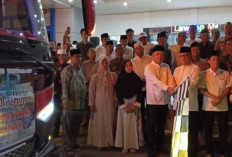 Wagub Sumsel dan Bupati Empat Lawang Lepas Keberangkatan Jemaah Haji, Ini Jumlahnya