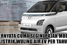 MURAH BANGET! Ternyata Cuma Segini Pajak Mobil Listrik Wuling Air EV per Tahun, Gak Sampai Rp1 juta
