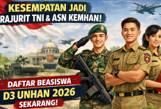 Kesempatan Jadi Prajurit TNI dan ASN Kemhan, Daftar Beasiswa D3 Unhan 2026 Sekarang!