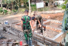 Sarana MCK TMMD 128 Kodim 0405 Lahat Fase Lanjutan Kontruksi