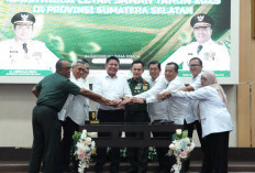 Komitmen Percepatan Kegiatan Opla dan Cetak Sawah, Ini Cara Dilakukan Pangdam II Sriwijaya