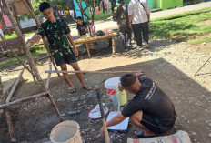 Ini Kunci Keberhasilan dalam Pelaksanaan Program TMMD ke-128 Kodim Lahat di Desa Lubuk Tampang