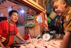 Sidak di Pasar Lemabang, Harga Sembako Masih Stabil