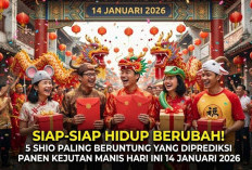 Siap-Siap Hidup Berubah! 5 Shio Paling Beruntung yang Diprediksi Panen Kejutan Manis Hari Ini, 14 Januari 2026