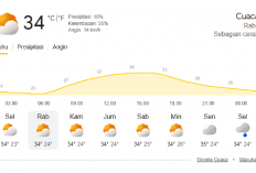 Prakiraan Cuaca 12 Agustus 2026 Kota Palembang Sebagian Cerah