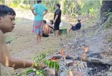 KOMPAK! Cara Unik Pemdes Desa Tanjung Alam Lahat Hilangkan Penat Seharian Bekerja, Ini yang Dilakukan