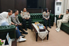Ketua DPRD Ogan Ilir Terima Audensi Kapolres AKBP Rizka Aprianti, ini yang Dibahas
