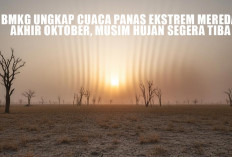 BMKG Ungkap Cuaca Panas Ekstrem Mereda Akhir Oktober, Musim Hujan Segera Tiba