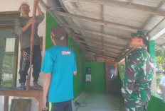 Menyatu dengan Rakyat, Satgas TMMD Kodim Salatiga Bangun Desa Cukil Lewat Gotong Royong