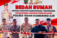 Dari Pembinaan Menuju Kemandirian, Polres OKI Hadirkan Rumah Layak Huni Bagi Mantan Napiter