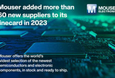 Mouser Electronics Terus Memperluas Line Card, Menambahkan Lebih dari 60 Produsen pada 2023