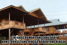 Wajib Tahu Nih! Ciri Khas Rumah Panggung dari Konstruksi Tiang Hingga Bahan yang Ringan
