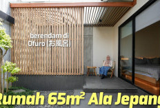 Bikin Betah! Inspirasi Rumah Jepang 1 Lantai Tapi Ada Kolam Berendamnya, Serasa Vila Mewah Tiap Hari