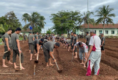 Wah! Prajurit dan PNS Korem Gatam Padati Taman Urban Farming, Giat Apa?