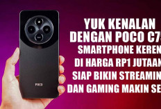  Yuk Kenalan dengan POCO C75, Smartphone Keren di Harga Rp1 Jutaan, Siap Bikin Streaming dan Gaming Makin Seru