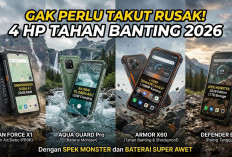 Gak Perlu Takut Rusak! 4 HP Tahan Banting 2026 dengan Spek Monster dan Baterai Super Awet
