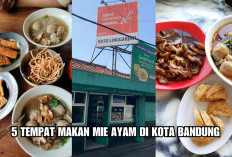 5 Tempat Makan Mie Ayam di Kota Bandung, Ternyata Sudah Eksis Berdiri Selama 74 Tahun