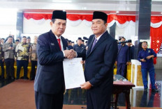 Bupati Muba Lantik Sekda, Tekankan Integritas dan Profesional
