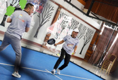 Keseruan ASN Ikuti Kejuaraan Padel Eksekutif, Budayakan Pola Hidup Sehat