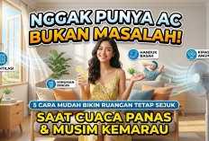 Ga Punya AC Bukan Masalah! Ini 5 Cara Mudah Bikin Ruangan Tetap Sejuk Saat Cuaca Panas dan Musim Kemarau