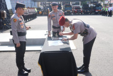 Kapolres Lahat Pimpin Sertijab 3 Perwira Sekaligus, Ini Posisi dan Namanya