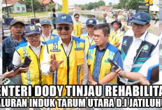 Kementerian PU Rehabilitasi Saluran Induk Tarum Utara DI Jatiluhur, Petani Karawang Auto Senyum