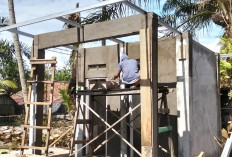Progres Positif, Tahapan Ini Dilakukan Pada Pembangunan MCK Titik 3 Program TMMD ke-128