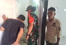 Dansatgas TMMD ke-128 Kodim Lahat Awasi Secara Detail Sasaran Fisik Pembangunan Ini
