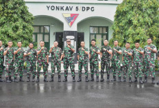 Tim Mabes TNI AD Berkunjung ke Markas Yonkav 5/DPC