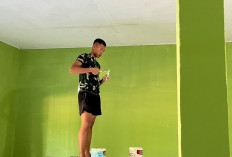 Begini Progres Pembangunan Sarana Ibadah Dilakukan Satgas TMMD Ke-128 Kodim Lahat
