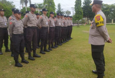 Kabag SDM Polres Ogan Ilir Berikan Pesan Motivasi Ke Siswa Latja SPN Betung, Apa Isinya?