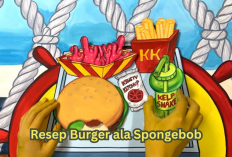 Anak-anak Pada Suka, Resep Burger ala Spongebob dengan Resep Rahasia Bikin Weekend Tambah Seru