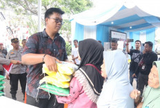 Polda Sumsel Gelar Kick Off GPM di Polsek SU I Palembang, Ini Jumlah Beras SPHP Disediakan