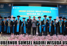 Pesan Penting Gubernur Sumsel Herman Deru untuk 111 Wisudawan USS: Ini Bukanlah Akhir Perjalanan!