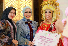 Membanggakan! Bhayangkari Polres OKU Timur Sabet The Best Make Up Fashion Show