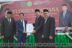 Wujud Kepedulian Alumni, IKA FH UMP Guyur Beasiswa S2 Penuh untuk Lulusan Berprestasi
