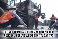 Merdeka dari Emisi! Pelindo Uji Emisi 100 Truk Peti Kemas di TTL dan TPS Surabaya