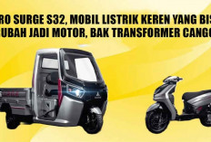 Inovasi Spektakuler! Hero Surge S32, Mobil Listrik keren yang Bisa Berubah Jadi Motor, Bak Transformer Canggih