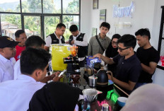 PLN UIP Sumbagsel Bangun Infrastruktur Wisata serta Pelatihan Barista dan Coffee Roaster